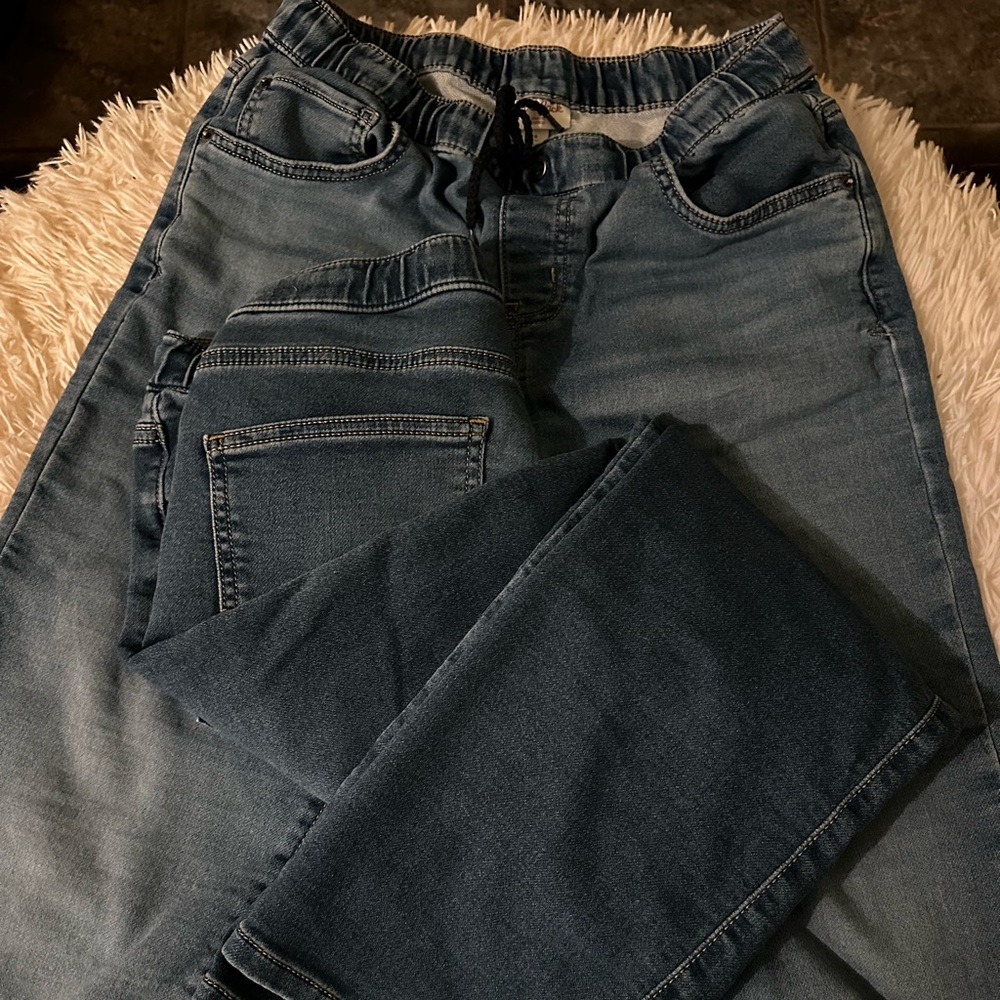 2 size 16 Boys Cat n Jack soft denim pants